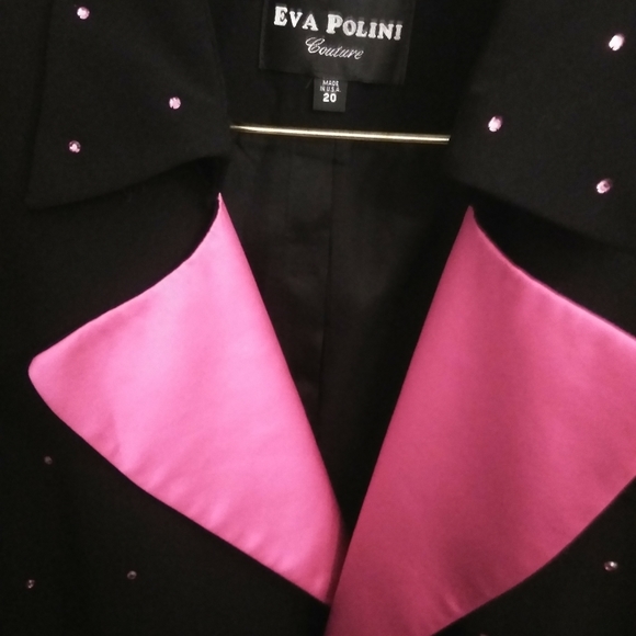 Eva Polini Couture Double breasted 1990's Vintage - Picture 5 of 8